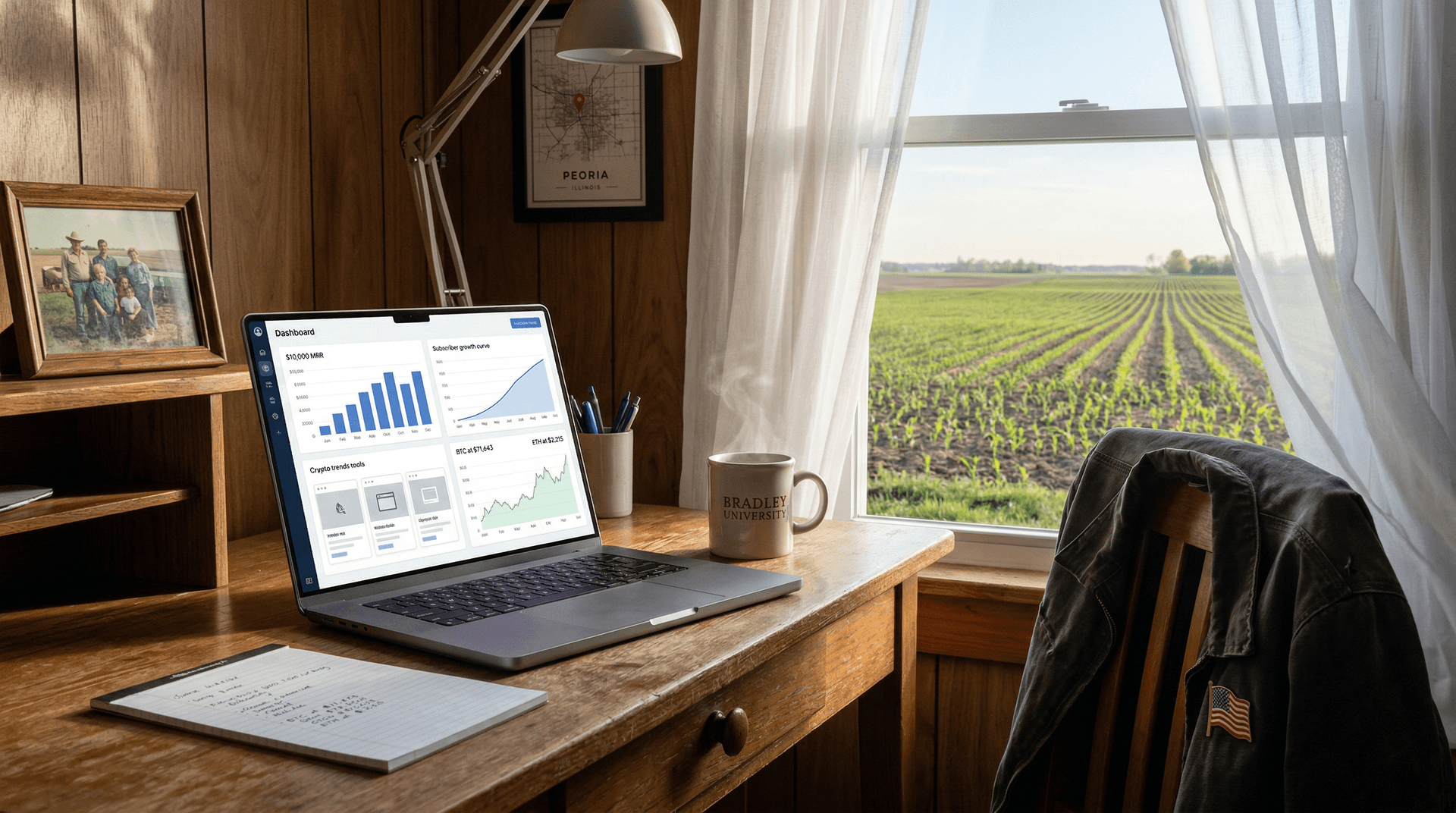 Illinois Entrepreneur Runs $10K MRR Firms on $20 Tech Stack