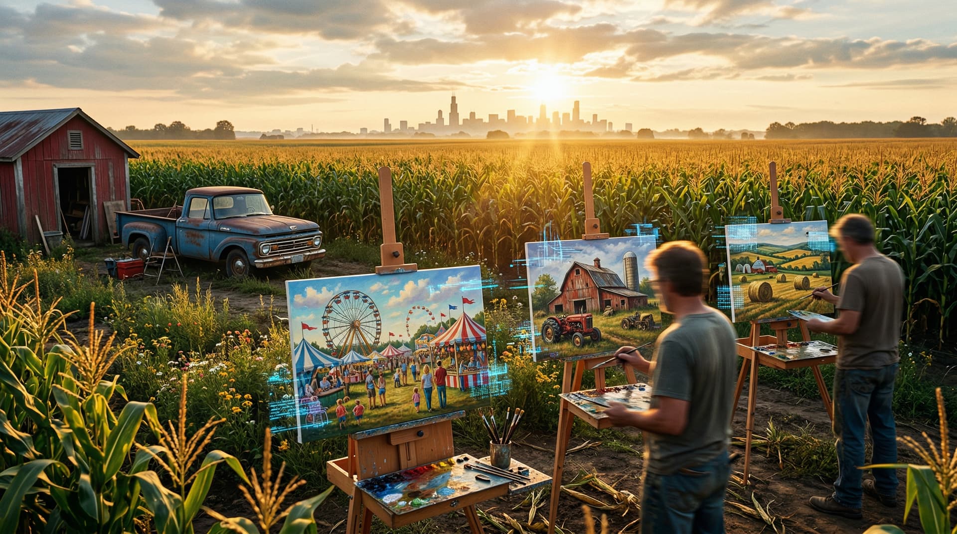 AI Art Heist Rally Draws 200 Midwest Artists