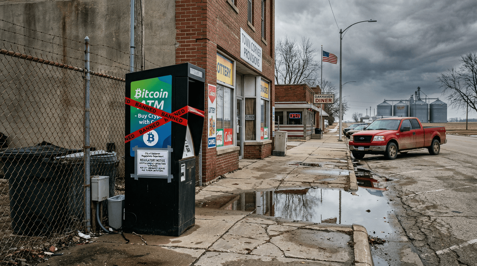Crypto ATM Bans Hit Spokane Valley as Midwest Follows