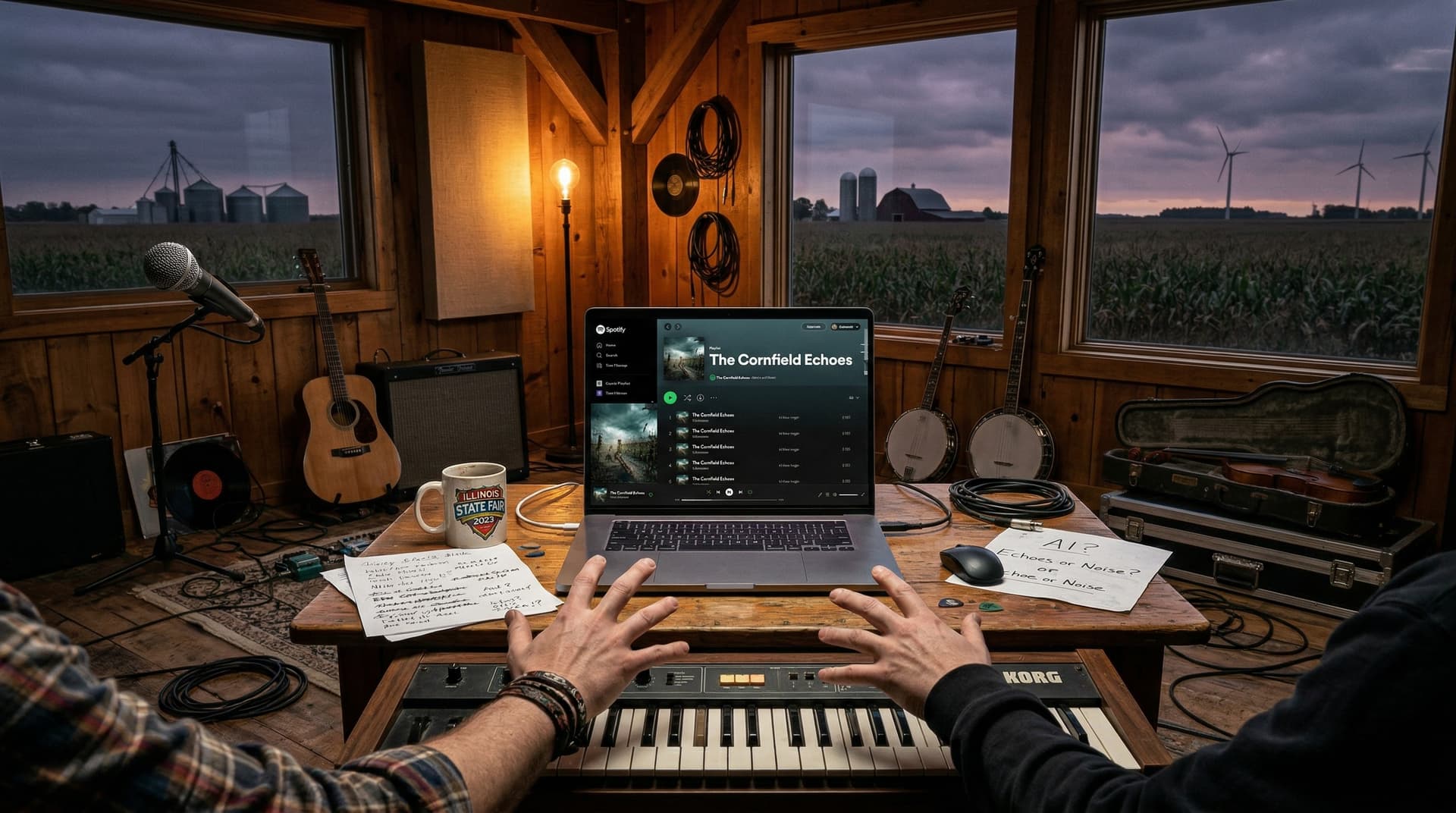 AI Impostors on Spotify Hijack Midwest Bands