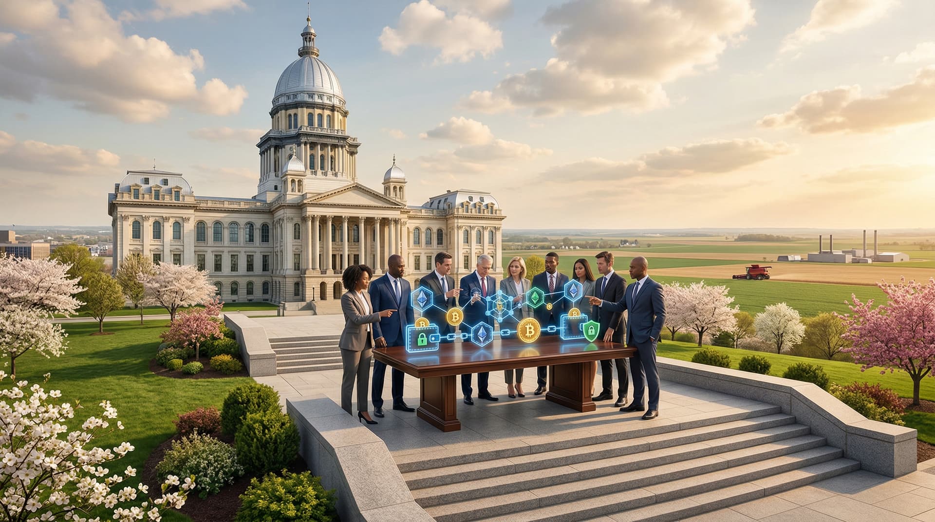 Midwest Lawmakers Advance Blockchain Safeguards for Businesses