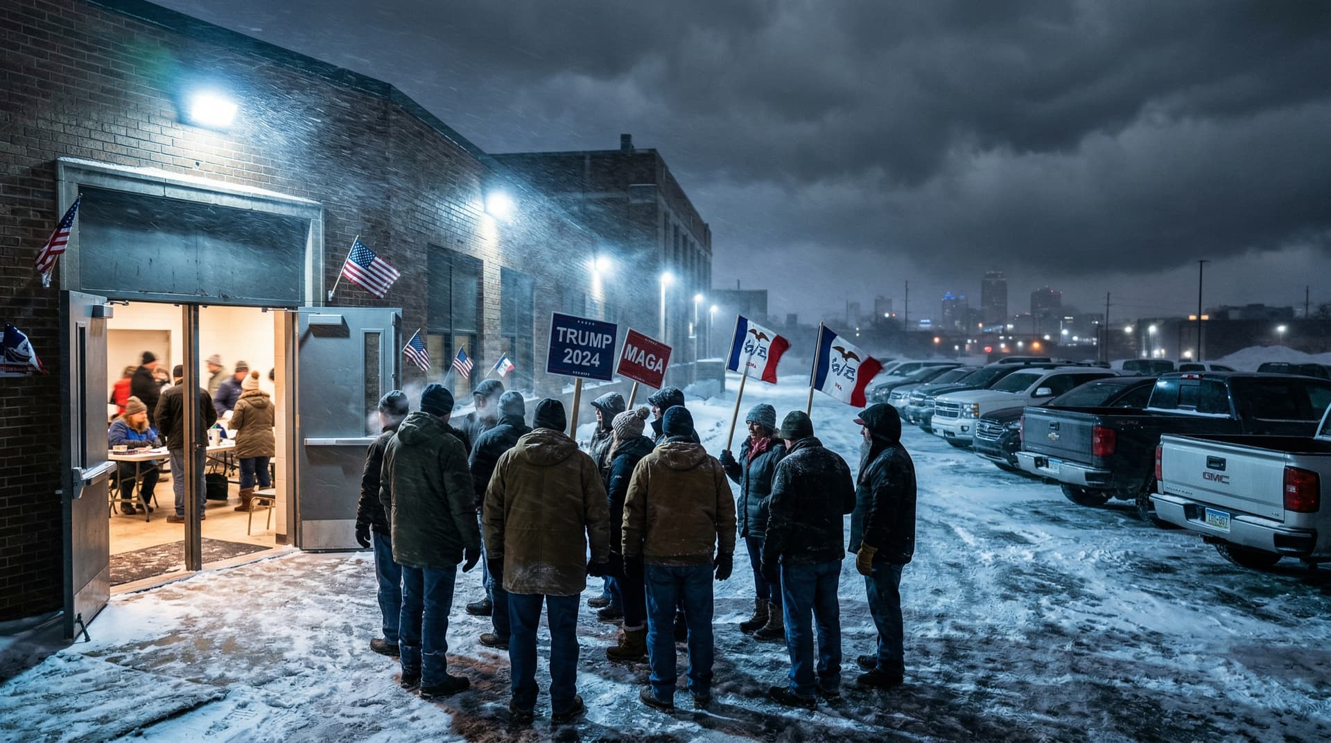 Trump Dominates Iowa Caucuses in Historic Midwest Win