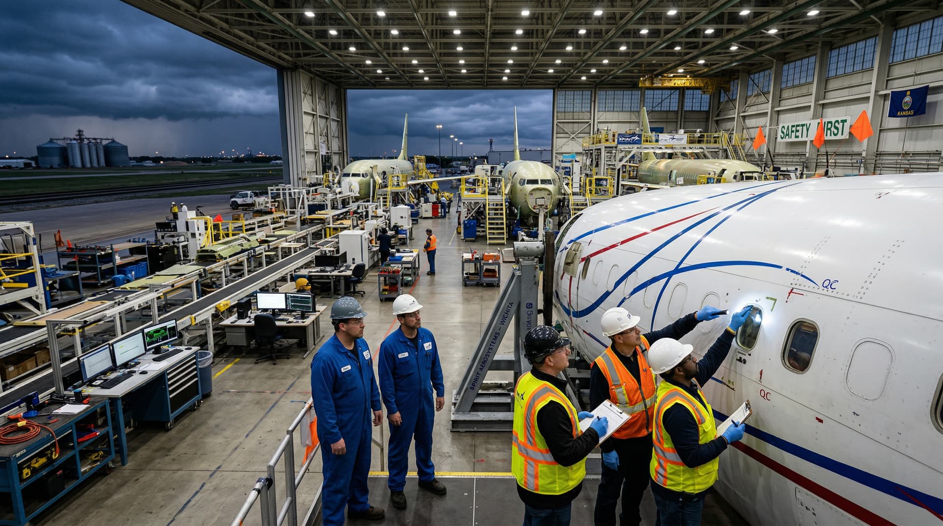 FAA Audit Exposes Flaws at Boeing and Midwest Supplier Spirit AeroSyst