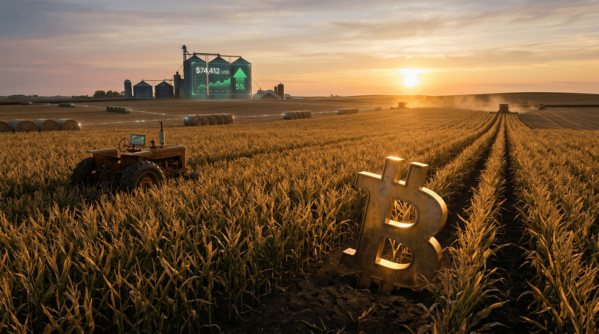 Farage Bitcoin Purchase: £2M Buy Surges BTC 5% for Midwest Farmers