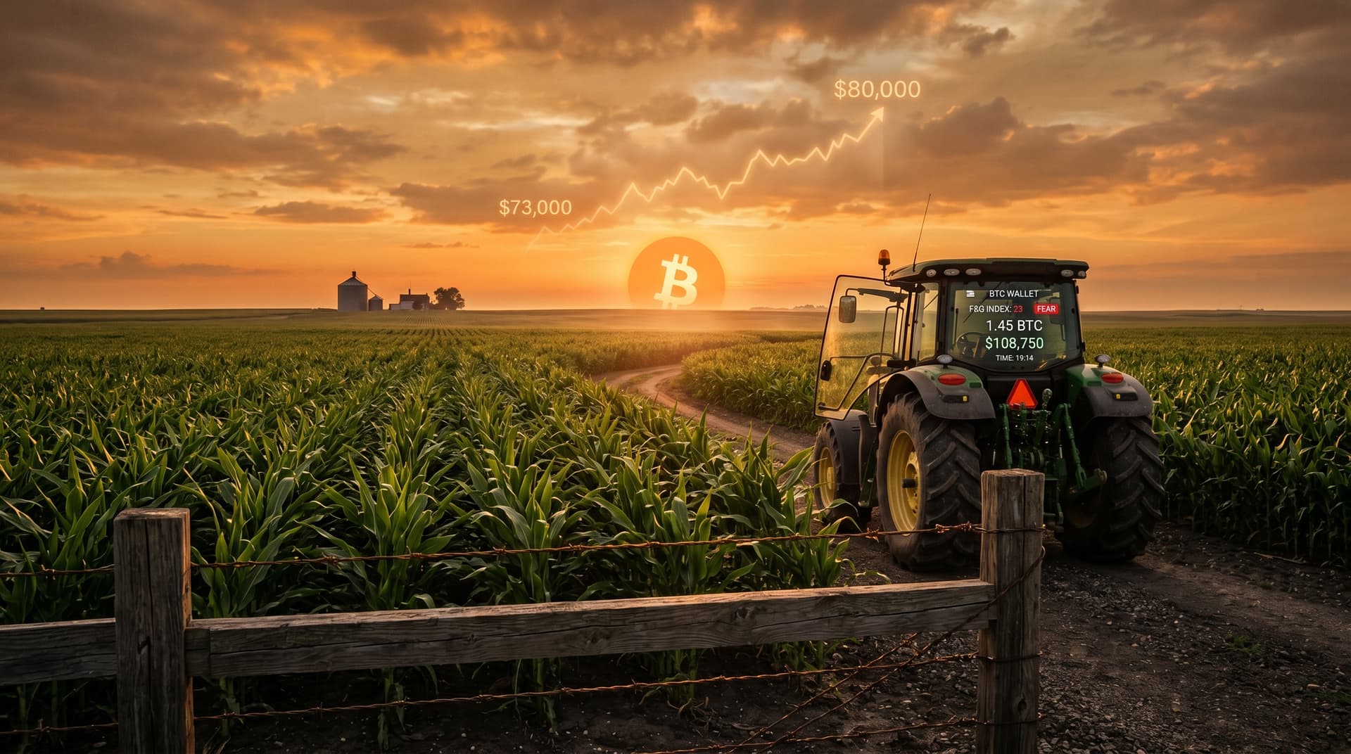 Bitcoin Recovery Signals Emerge at $73,962 as Fear & Greed Hits 23