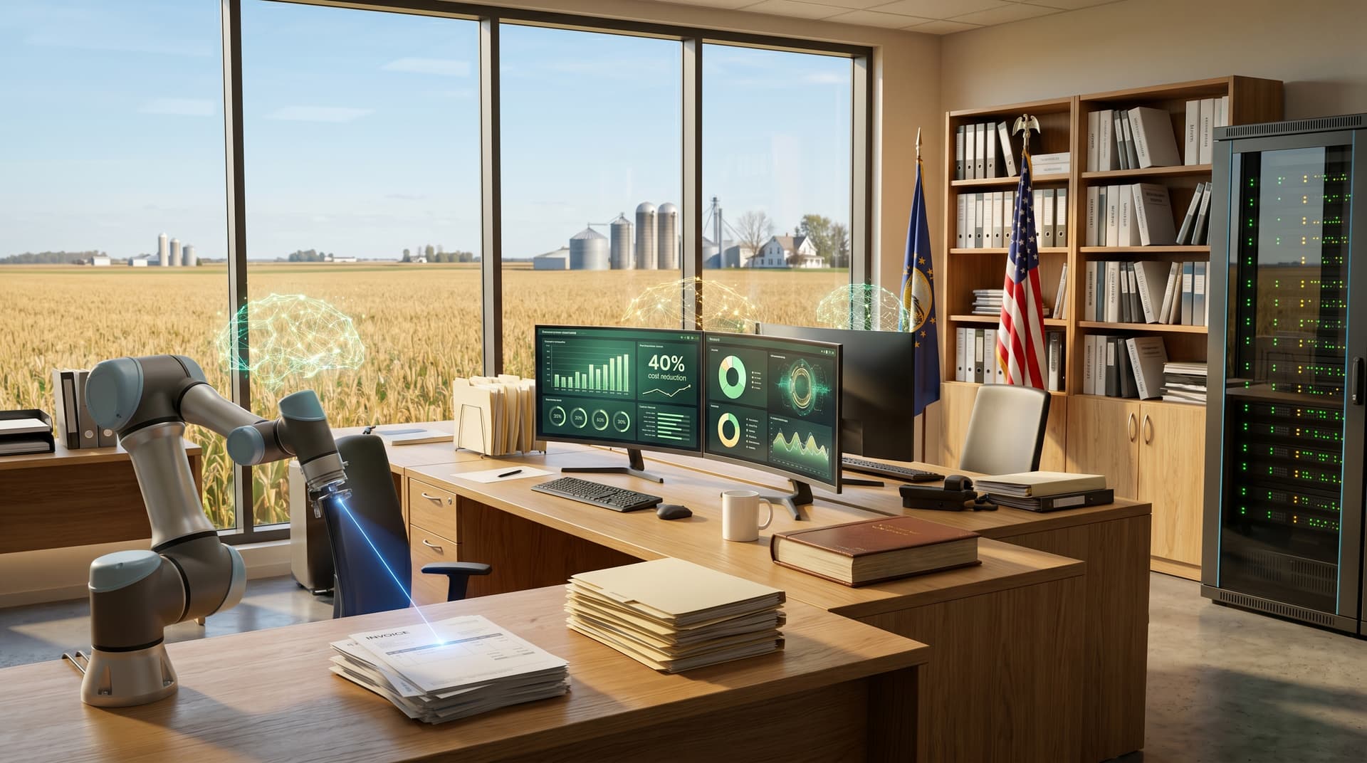 AI Cost Savings Cut Illinois Treasurer Costs 40% as Bitcoin Dips