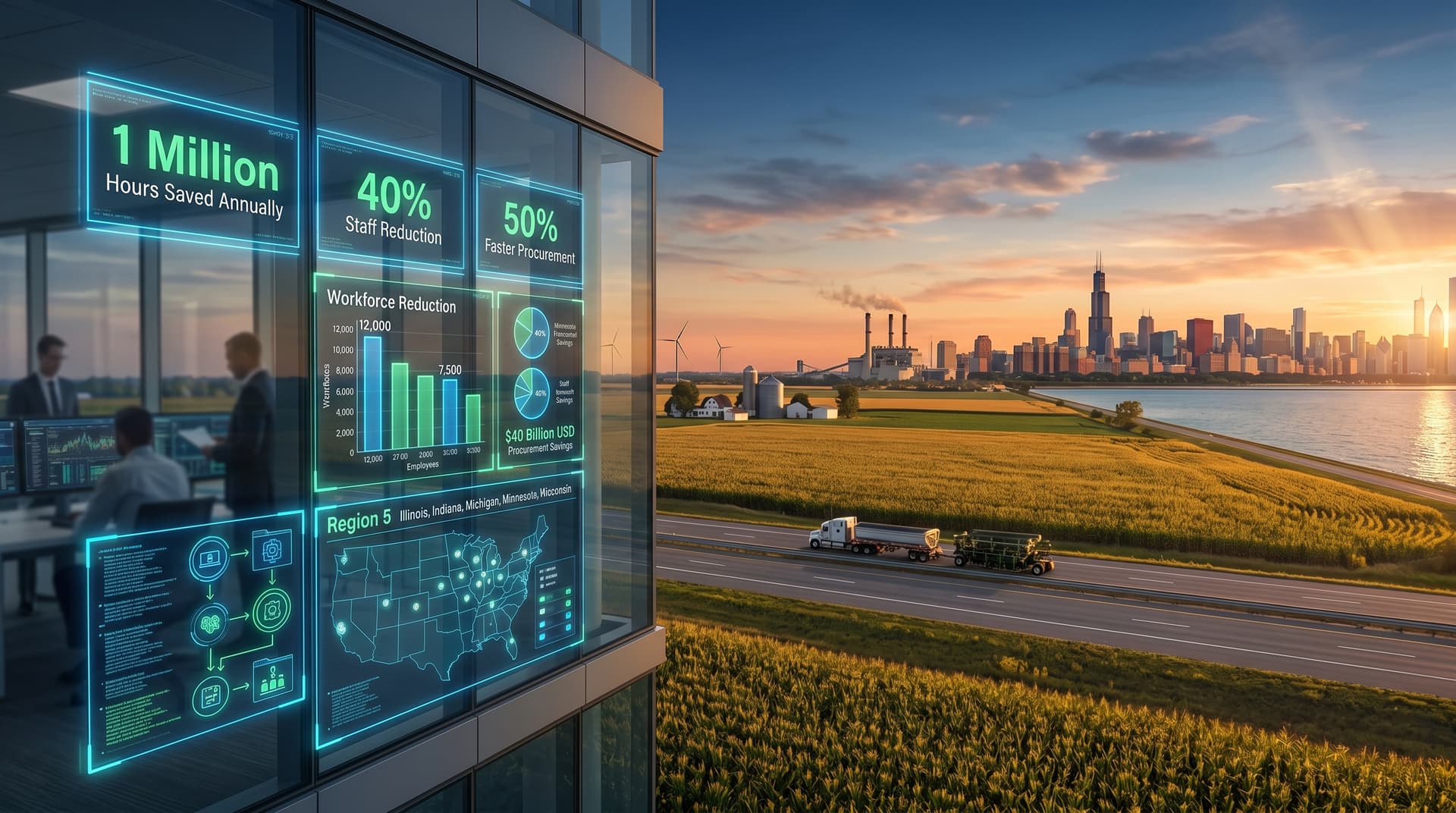 GSA AI Automation Saves 1M Hours After 40% Cuts