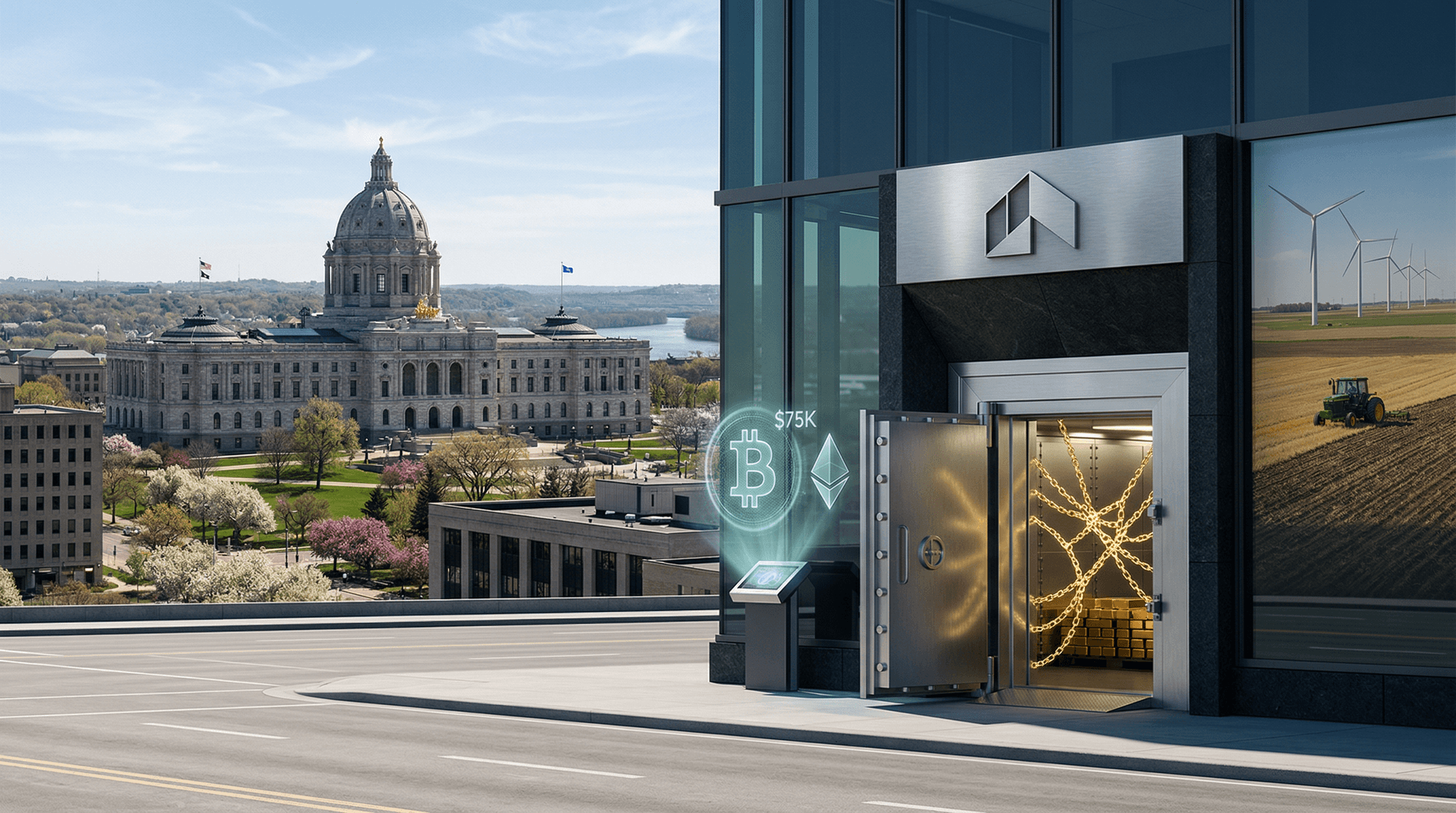 St. Cloud Crypto Banking Bill Advances in Minnesota as Bitcoin Hits $75,071