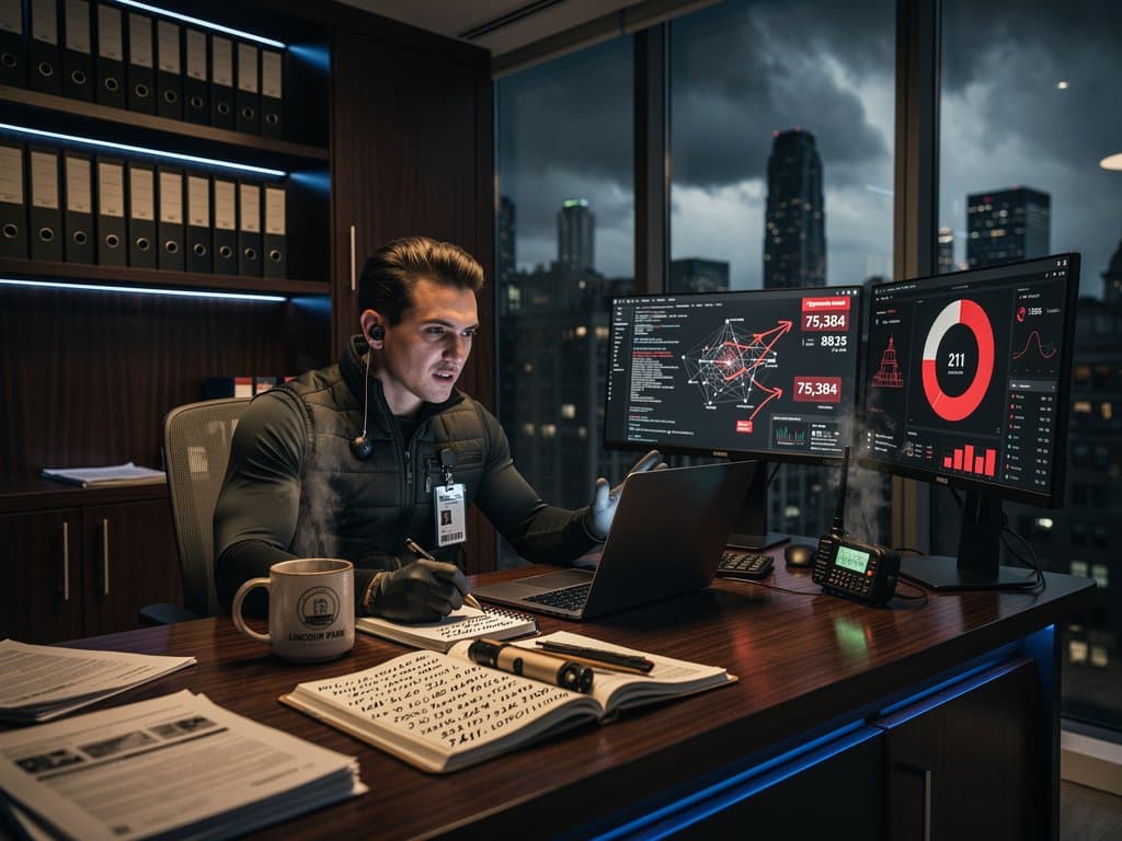 Blockchain forensics on laptop tracing BTC ransom in Lincoln Park crypto crime wave