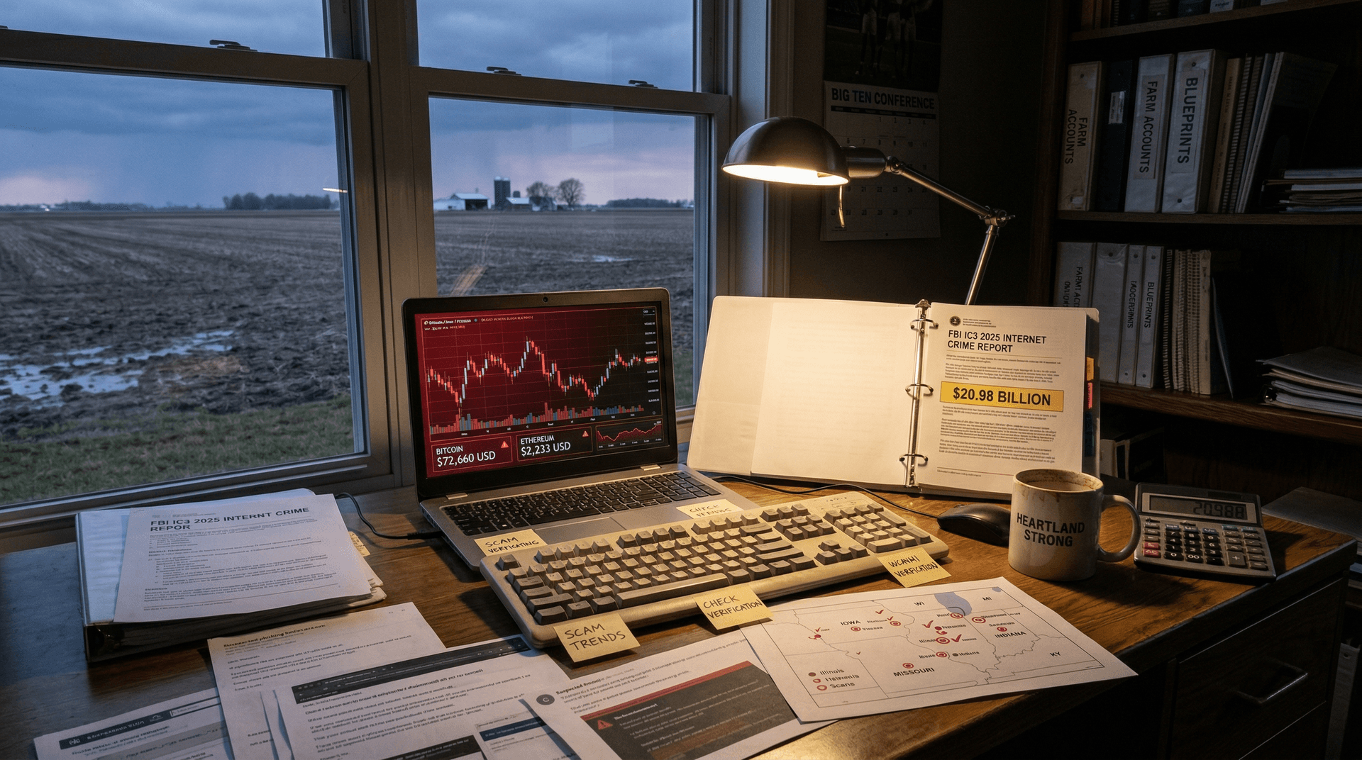 FBI Crypto Scams Report Tallies $20.98B US Losses in 2025