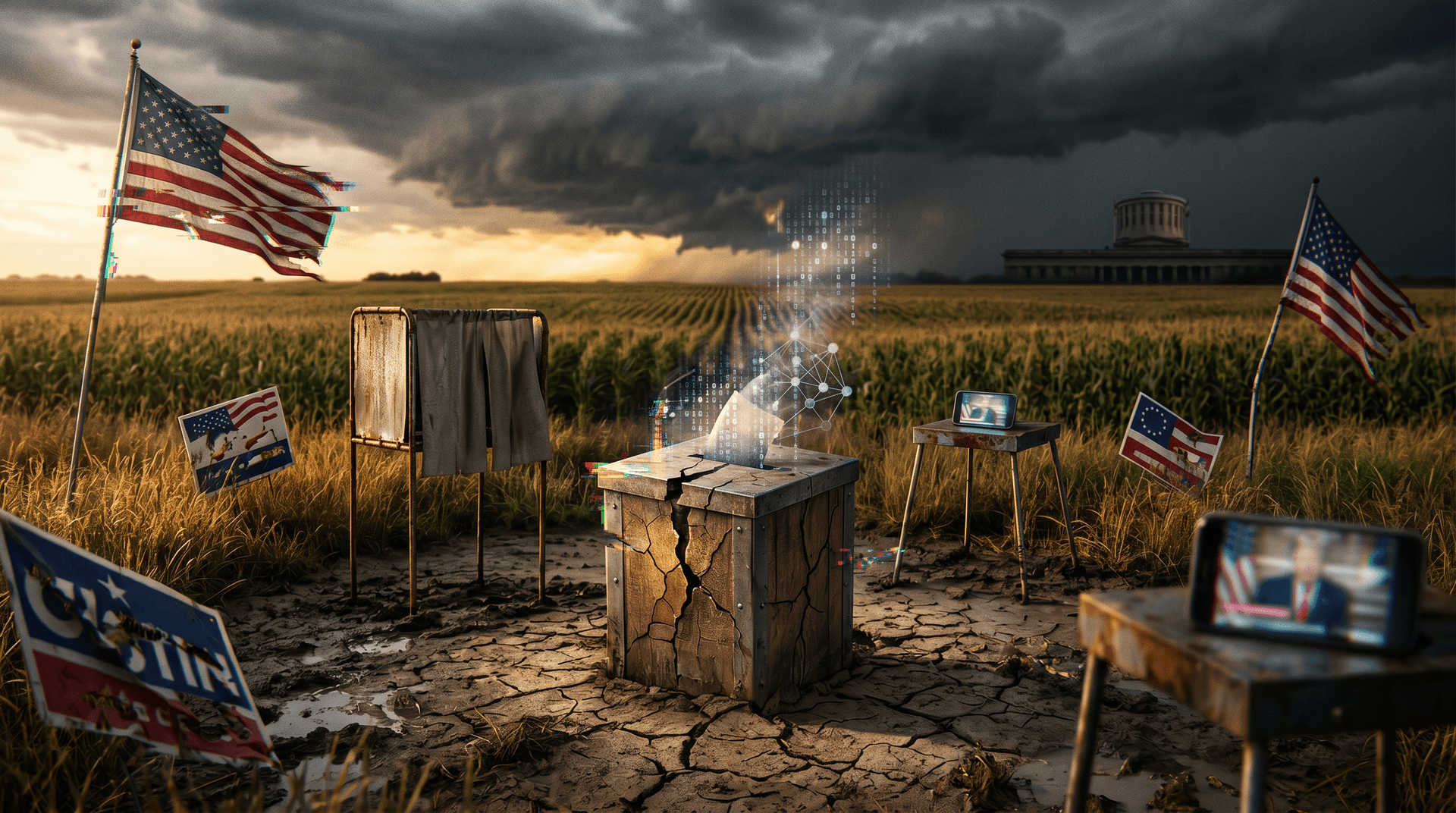 AI Misinformation Deepfakes Target Ohio Voters April 11